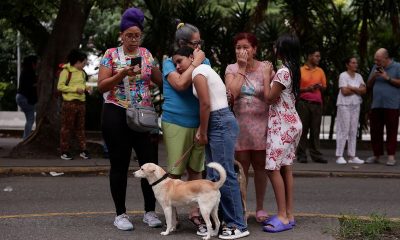 Strong earthquake rocks north-central Venezuela, capital Caracas