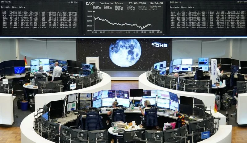 Morning Bid: Markets swivel on tech, Mideast angst