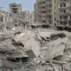 Apast photo of devastation in Lebanon. Israel continues to attack the country