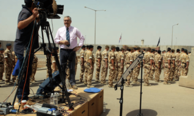 BBC media conference, Basra International Airport 2009