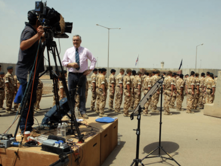 BBC media conference, Basra International Airport 2009