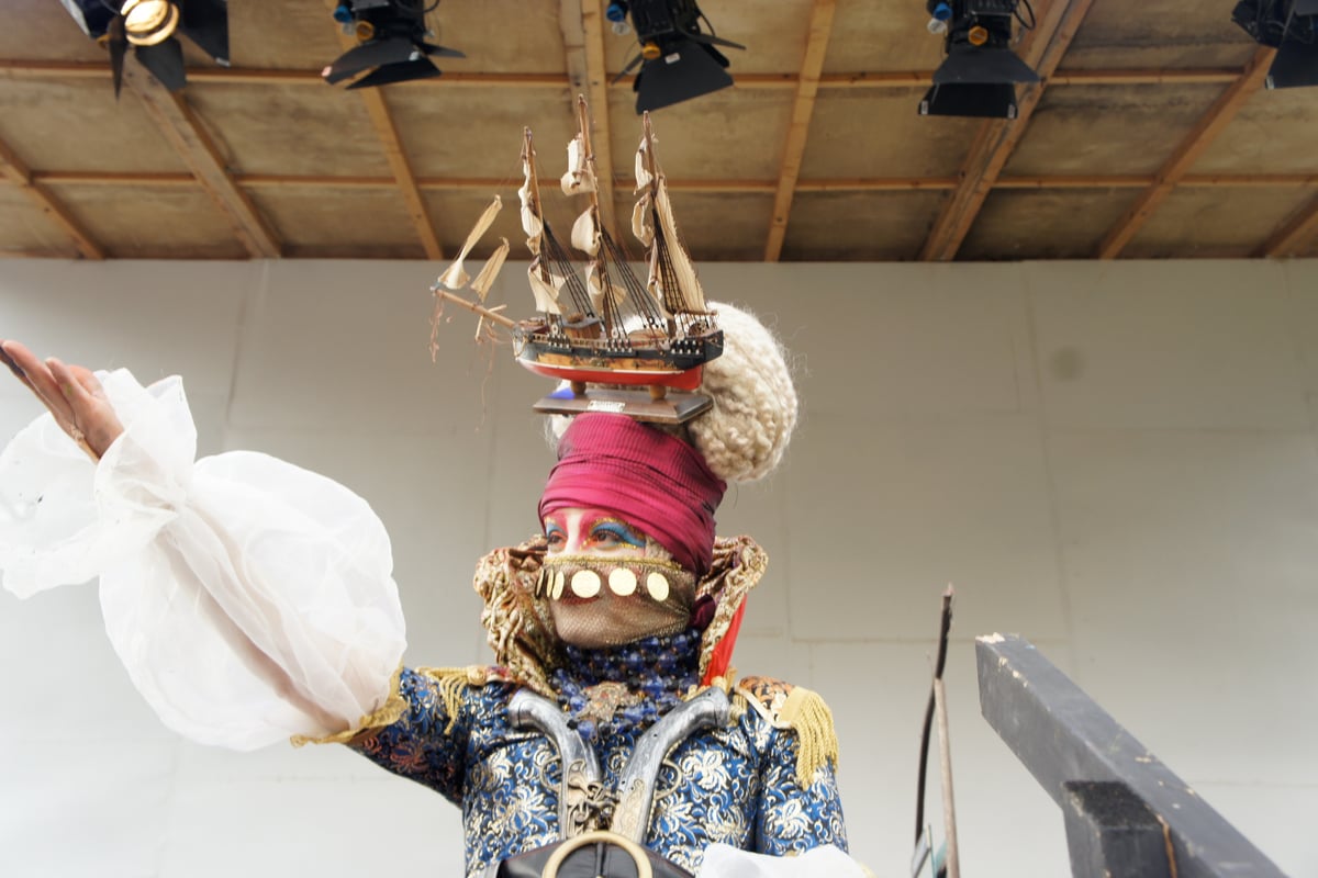 Portsmouth Historic Dockyard reimagined through bold contemporary circus