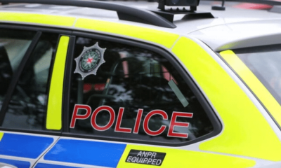 A stock image of the side of a PSNI vehicle