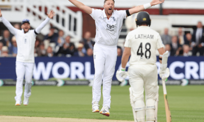 Robinson on fire for England against New Zealand at Lord's
