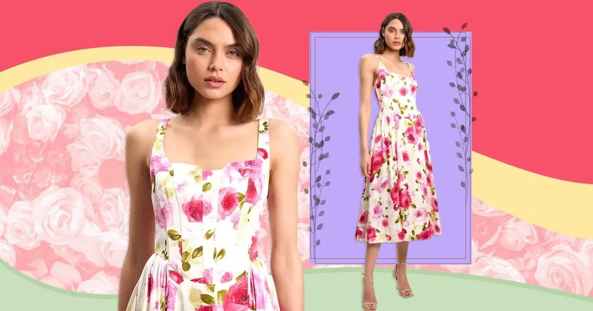 Still wondering what to wear to a wedding? This Karen Millen dress has 40% off