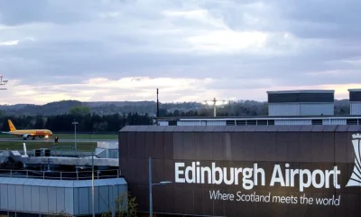 Edinburgh Airport evacuated after 'potentially suspicious package' found | News UK