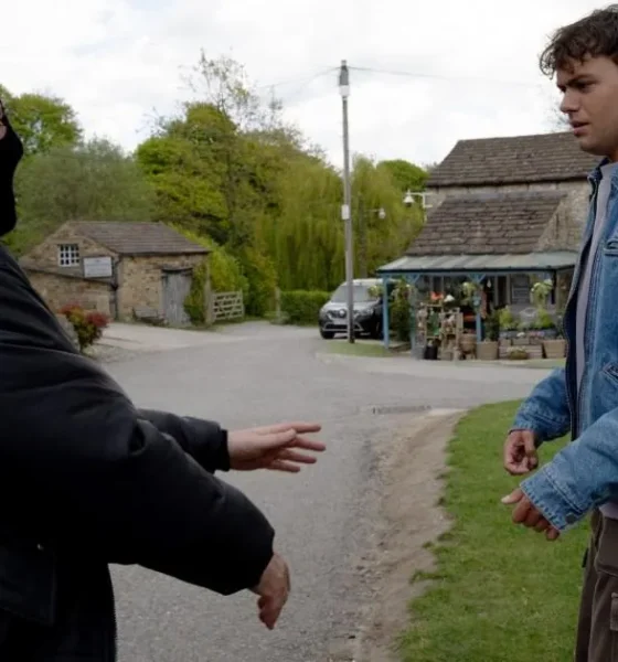 Tragic exit 'sealed' for Lewis in Emmerdale murder story as he's caught in the crossfire | Soaps