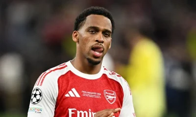 Arsenal star Jurrien Timber issues concerning injury update after missing World Cup | Football
