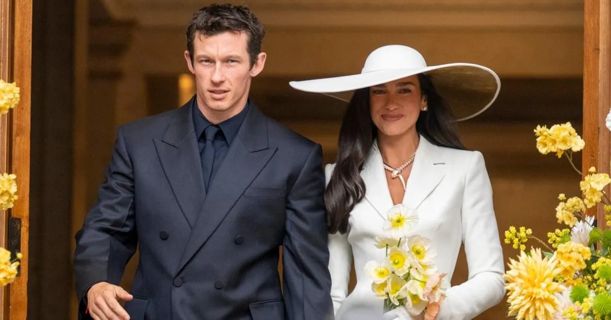 Callum Turner 'broke down in tears' at intimate wedding to Dua Lipa