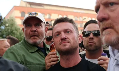 Tommy Robinson protests at police station after Henry Nowak bodycam released | News UK