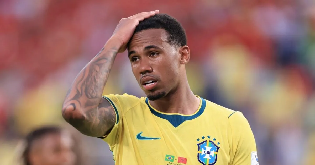 Alan Shearer criticises 'shaky' Gabriel Magalhaes after Brazil draw with Morocco | Football