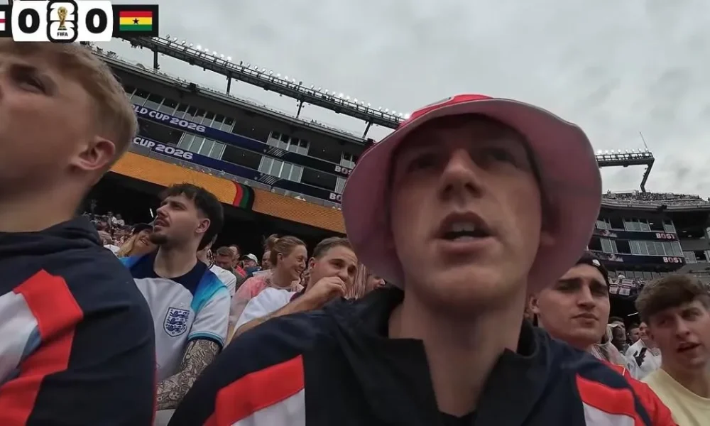 Angry Ginge hit with vile abuse after confronting racist at World Cup