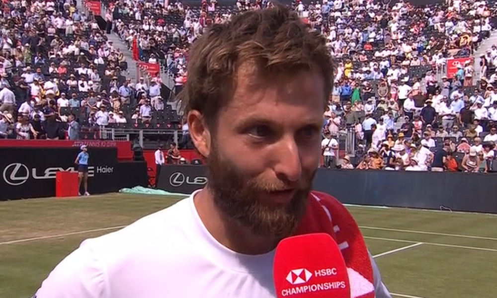 Clare Balding stunned as tennis star drops F-bomb seven times in live TV interview