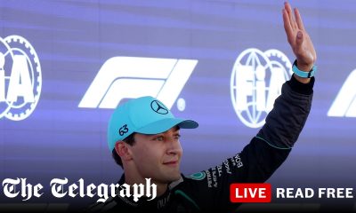 Russell starts title fightback with Barcelona pole as Hamilton qualifies second