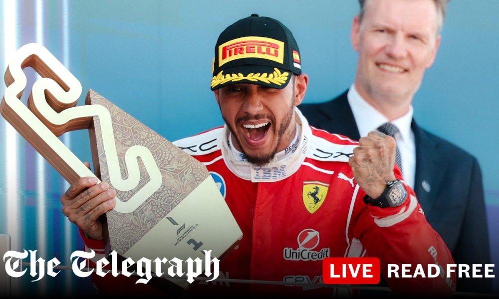 Lewis Hamilton puts himself into title fight with first Ferrari victory