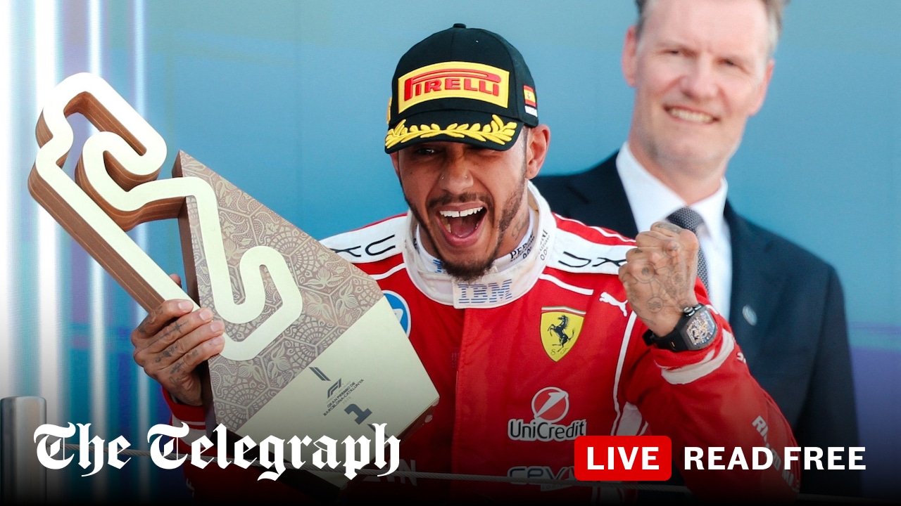 Lewis Hamilton puts himself into title fight with first Ferrari victory