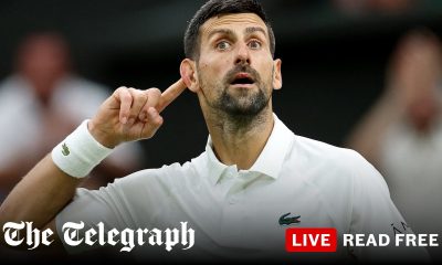 Novak Djokovic fights back to beat Wu Yibing and reach second at Wimbledon