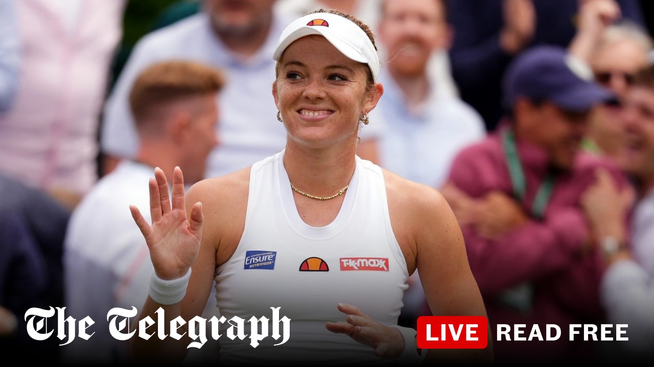 Katie Boulter crashes out of Wimbledon as Katie Swan becomes first Briton to reach second round
