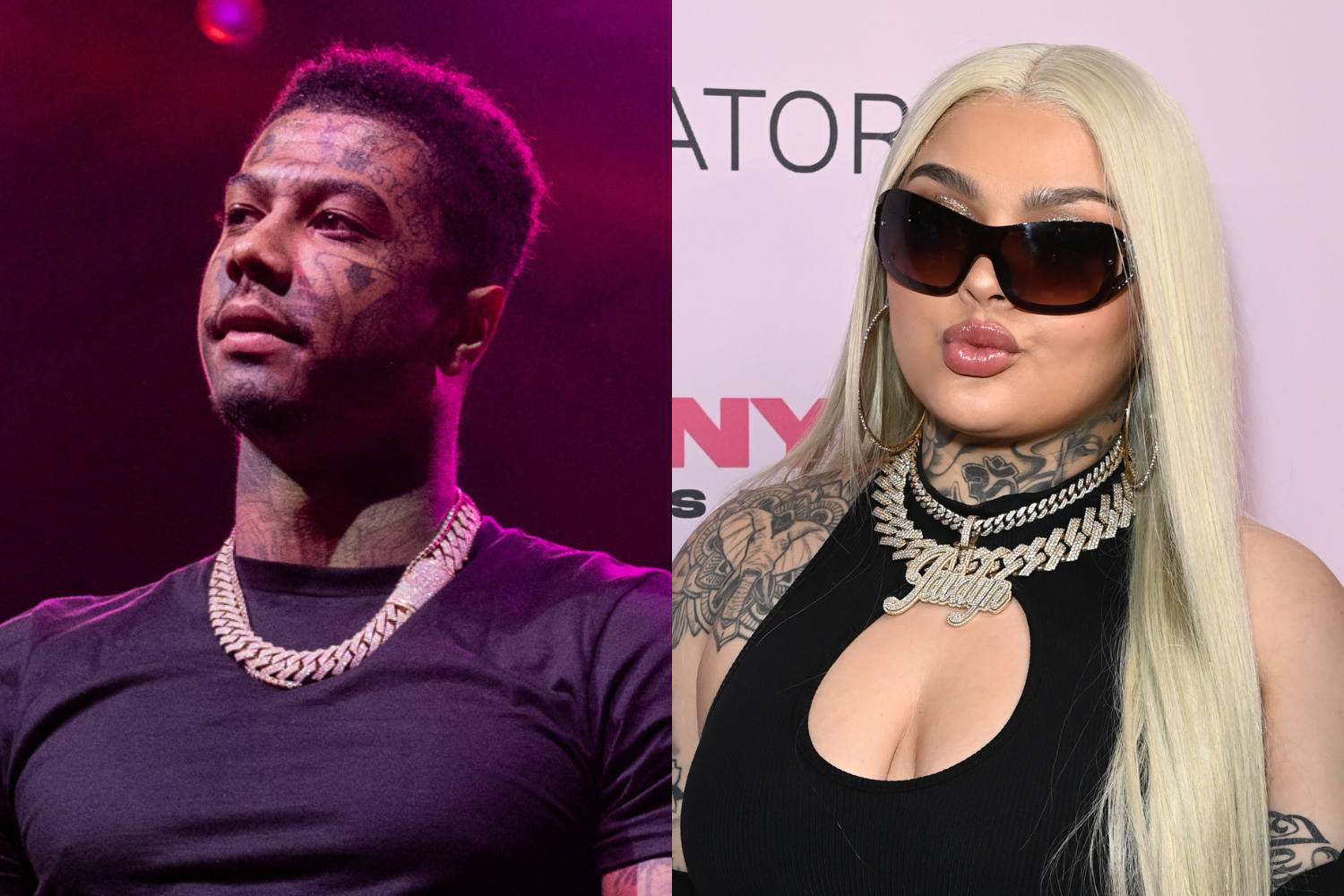 The Internet Sounds OFF After Blueface's Savage Response To Pinkface About Buying Jaidyn Alexis Flowers
