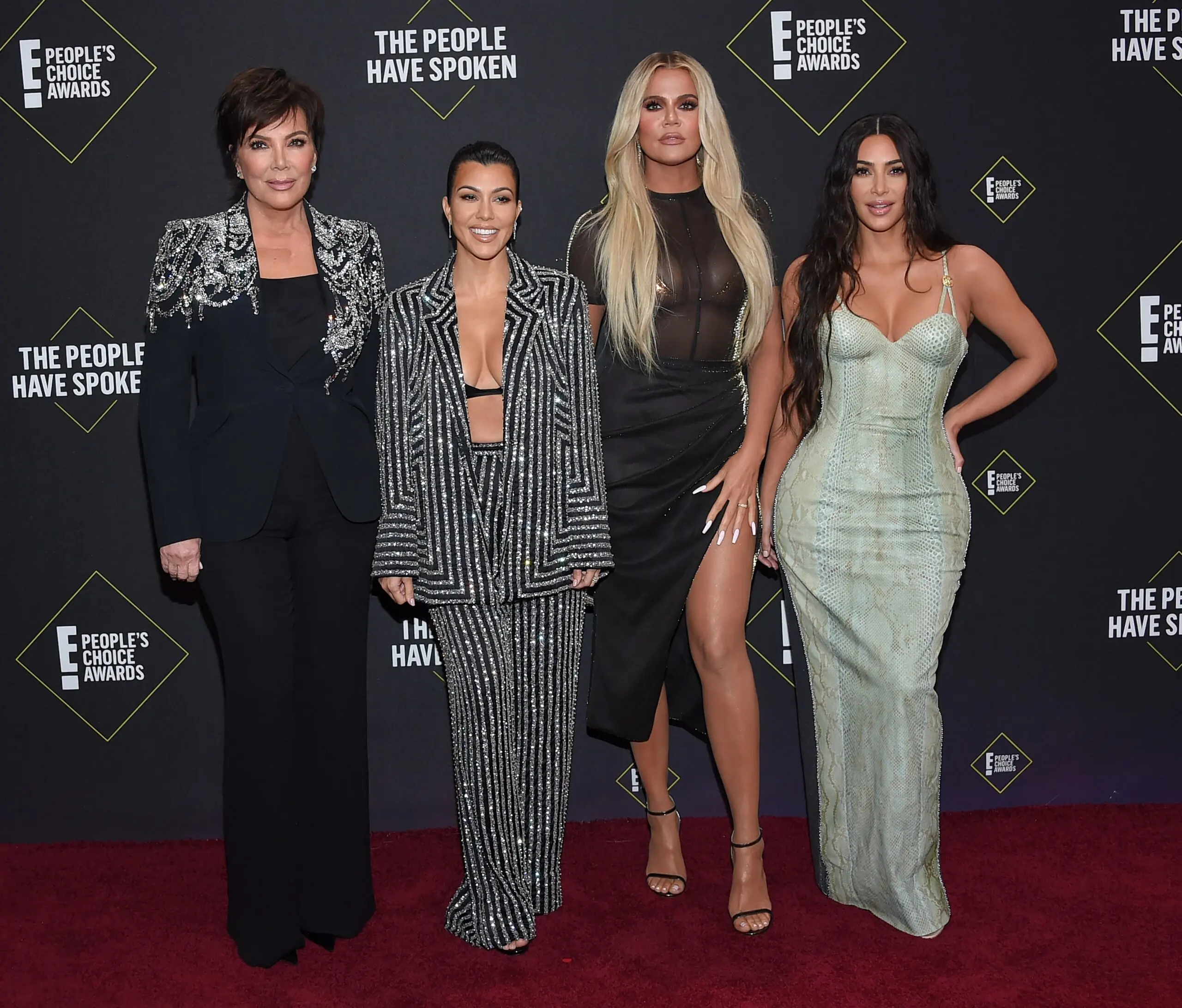 The Kardashians at the 2019 E! People's Choice Awards