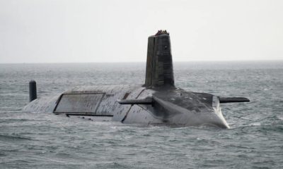 UK Trident submarine Nuclear weapons spending
