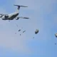US paratroopers