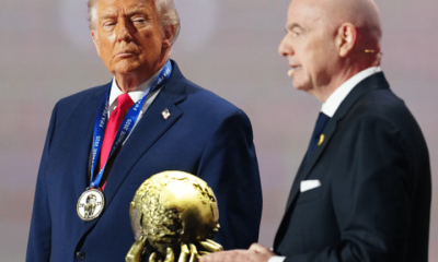 Donald Trump with Gianni Infantino