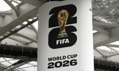A general view of FIFA World Cup 2026 signage at SoFi Stadium on May 24, 2026 in Los Angeles, California. IFAB has introduced new rules to change the 2026 football tournament