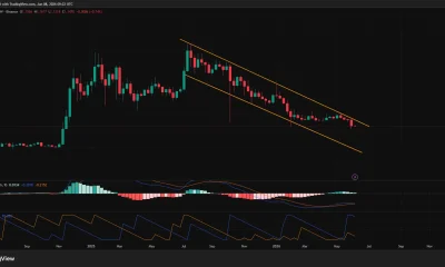 XRP price has formed a descending parallel channel pattern on the weekly chart.