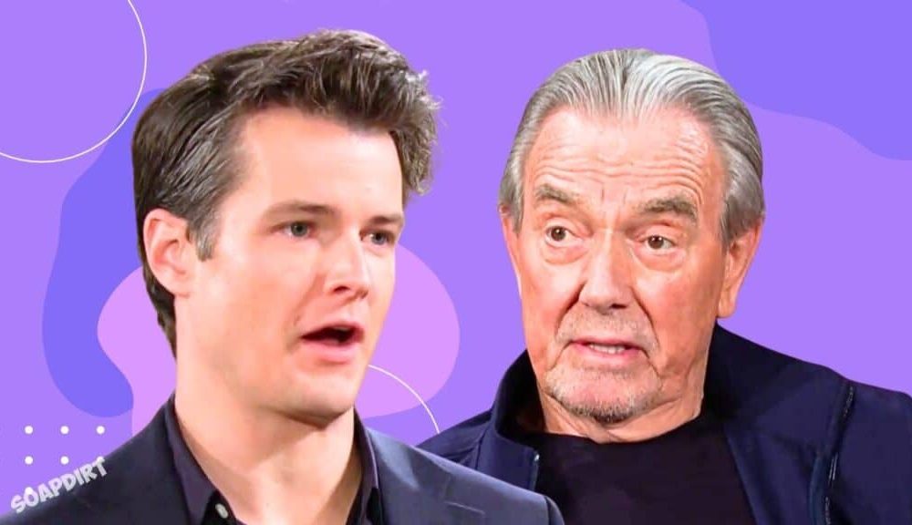 Young and the Restless Spoilers: Kyle Abbott (Michael Mealor) - Victor Newman (Eric Braeden)