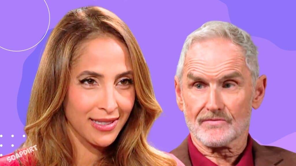 Young and the Restless: Lily Winters (Christel Khalil) - Dr. Laurence Markham (Jere Burns)