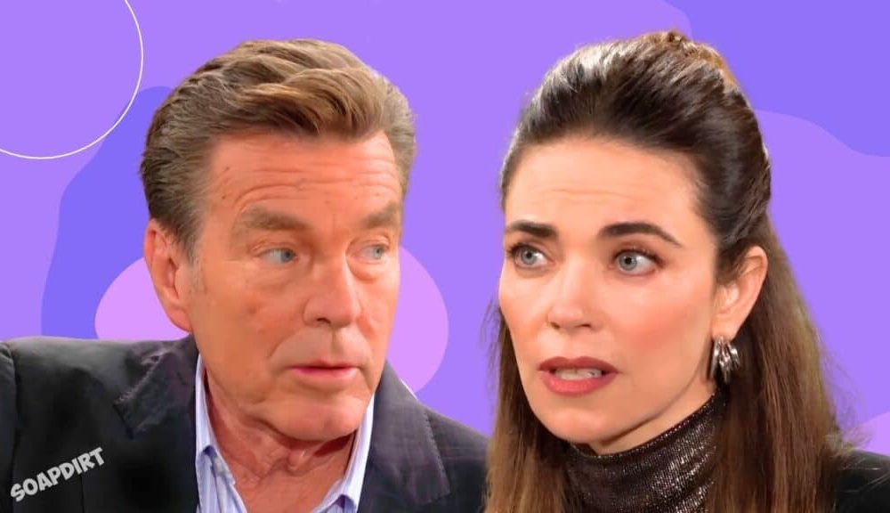Young and the Restless Spoilers: Jack Abbott (Peter Bergman) - Victoria Newman (Amelia Heinle)