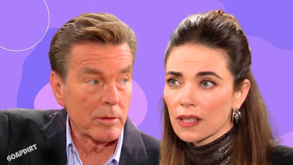 Young and the Restless Spoilers: Jack Abbott (Peter Bergman) - Victoria Newman (Amelia Heinle)