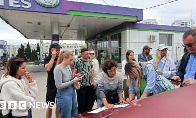 Russia's fuel crisis intensifies as Ukraine steps up strikes on occupied territories