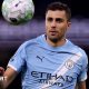 Rodri in Premier league action for Manchester City during the 2025-26 season