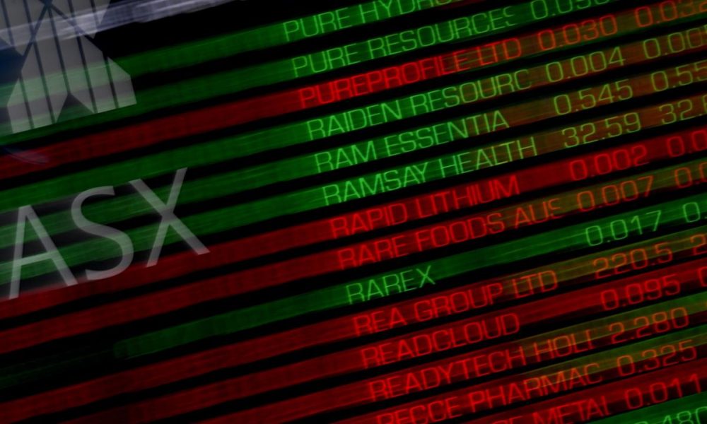 Aussie shares scrape positive week despite mining rout