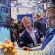 Wall Street ends mixed as investors focus on Iran talks