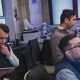 Wall Street ends mixed as shares in tech firms fall