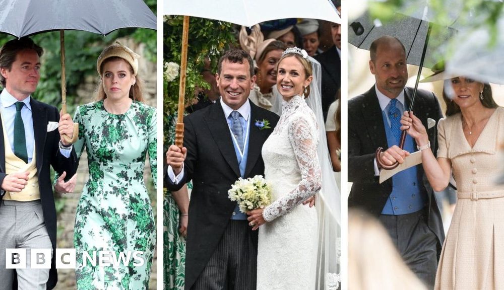 Royals attend wedding of Peter Phillips and Harriet Sperling