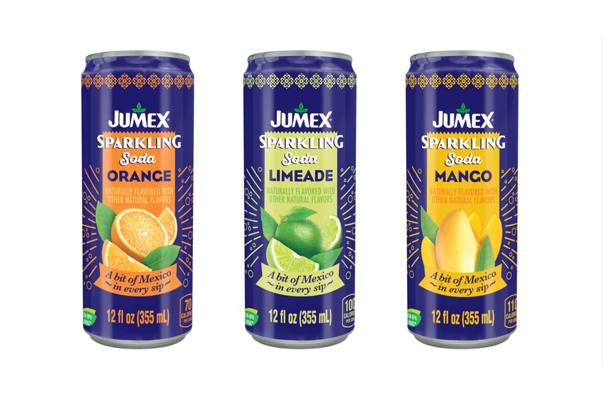 Jumex adds sparkling soda