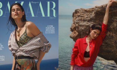 Anthi fakidari harpers bazaar greece editorial
