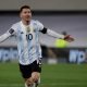 Argentina's Lionel Messi celebrates after scoring against Bolivia in a World Cup qualifier on Thursday