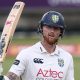 England captain Ben Stokes batting for Durham