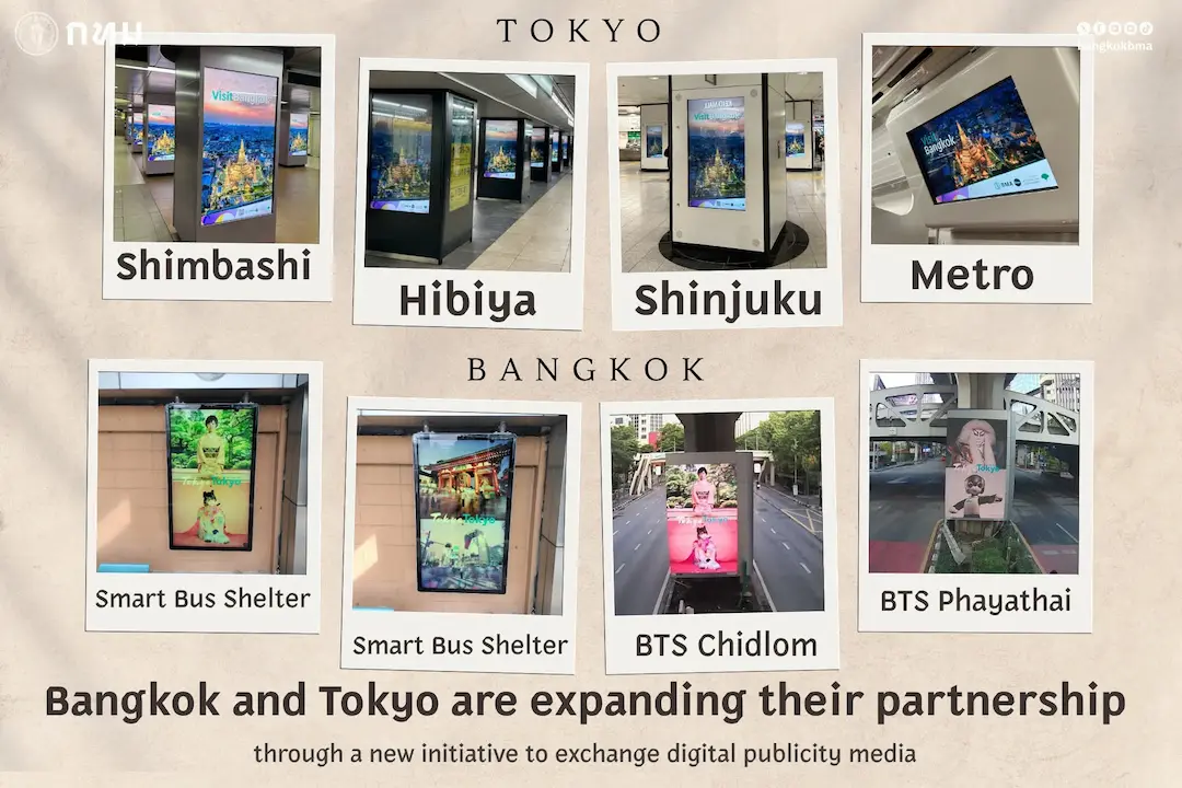 Bangkok and Tokyo Launch Joint Tourism Campaign