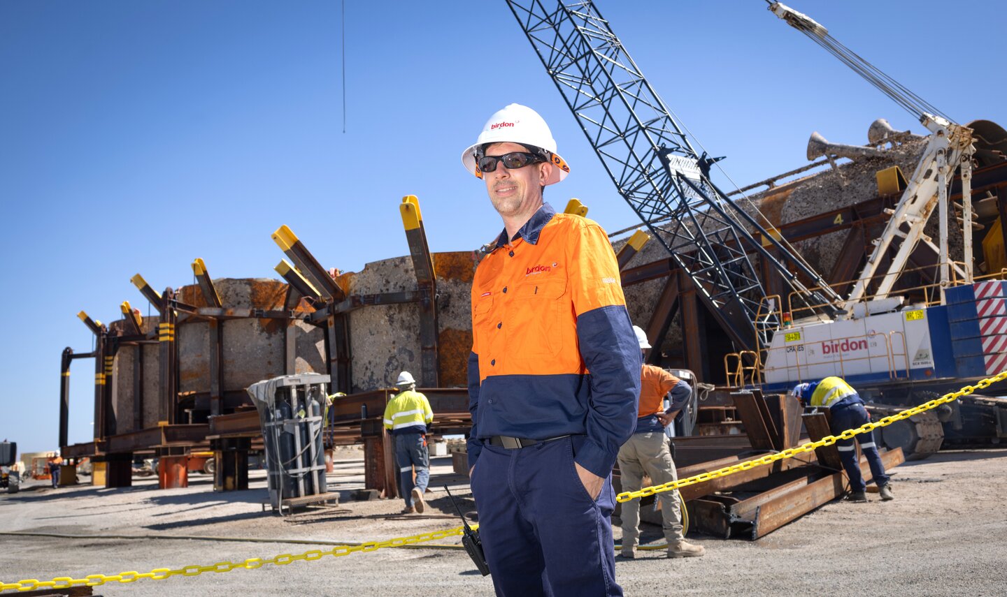 Birdon unveils Dampier decommissioning tech