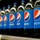 Bottles of Pepsi are pictured at a grocery store in Pasadena