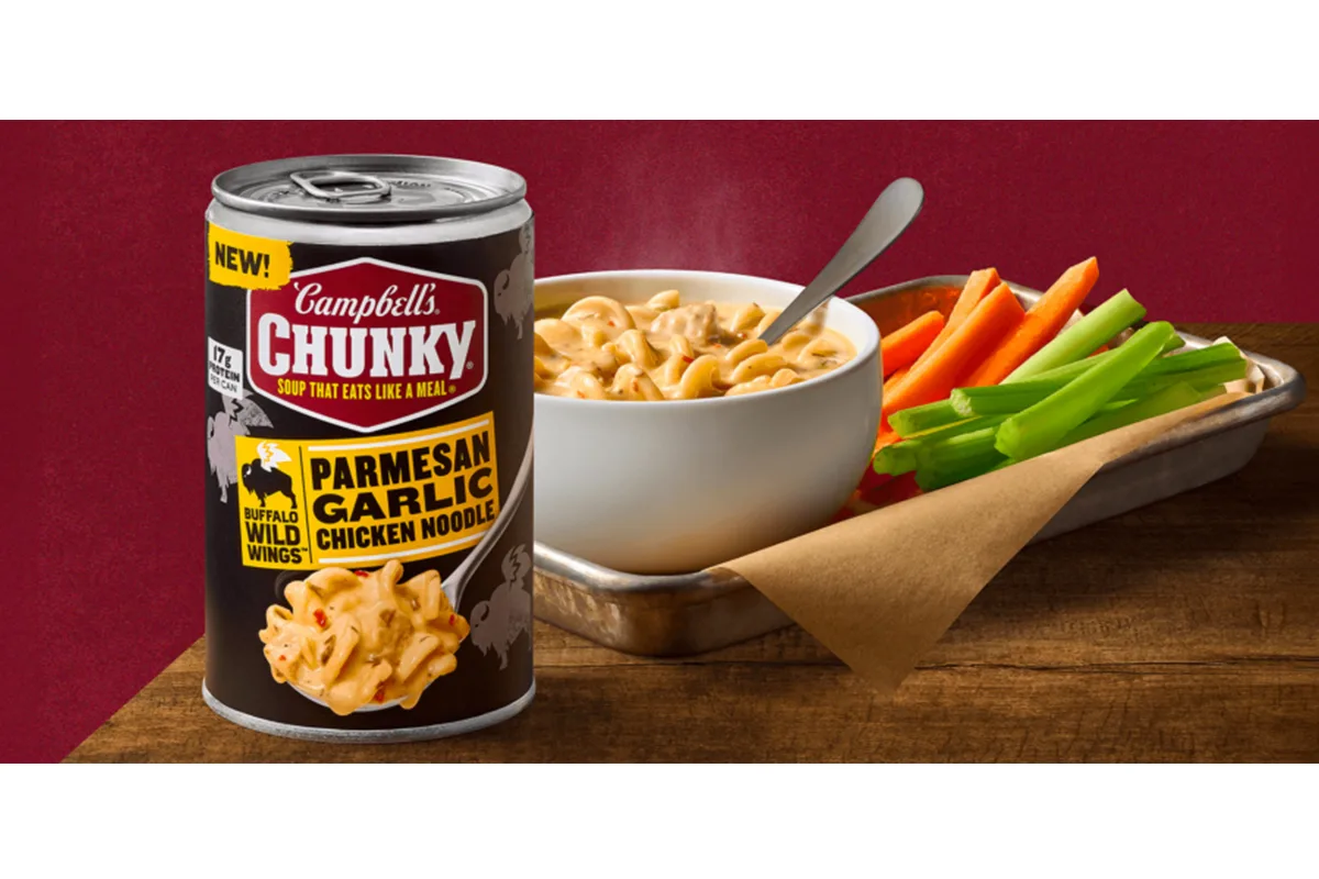 Campbell’s, Buffalo Wild Wings launch soup collaboration