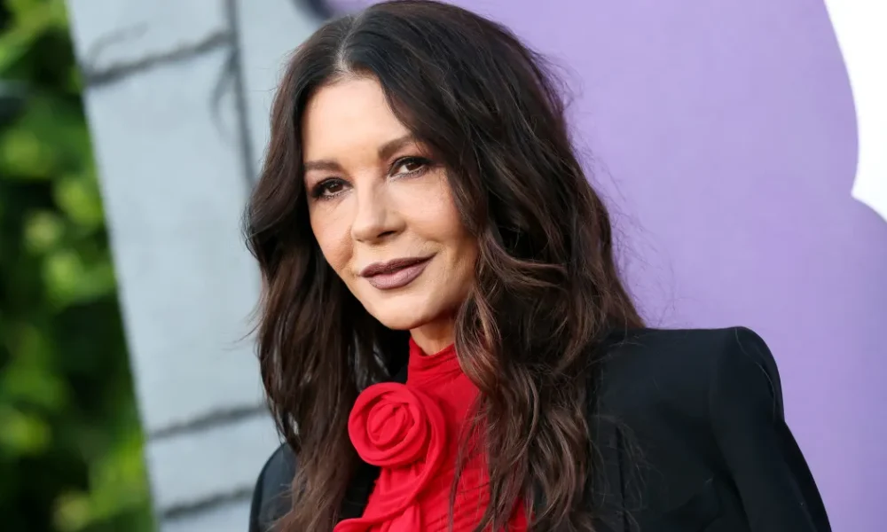 Catherine Zeta-Jones' Dressy Sneaker Style Is Perfect for Events
