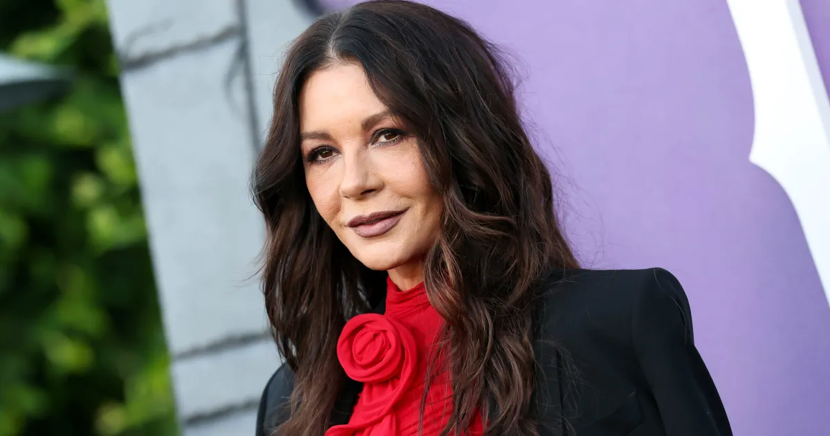 Catherine Zeta-Jones' Dressy Sneaker Style Is Perfect for Events