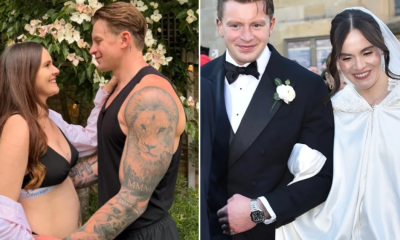 Holly Ramsay and Adam Peaty expecting first baby months after drama-filled wedding